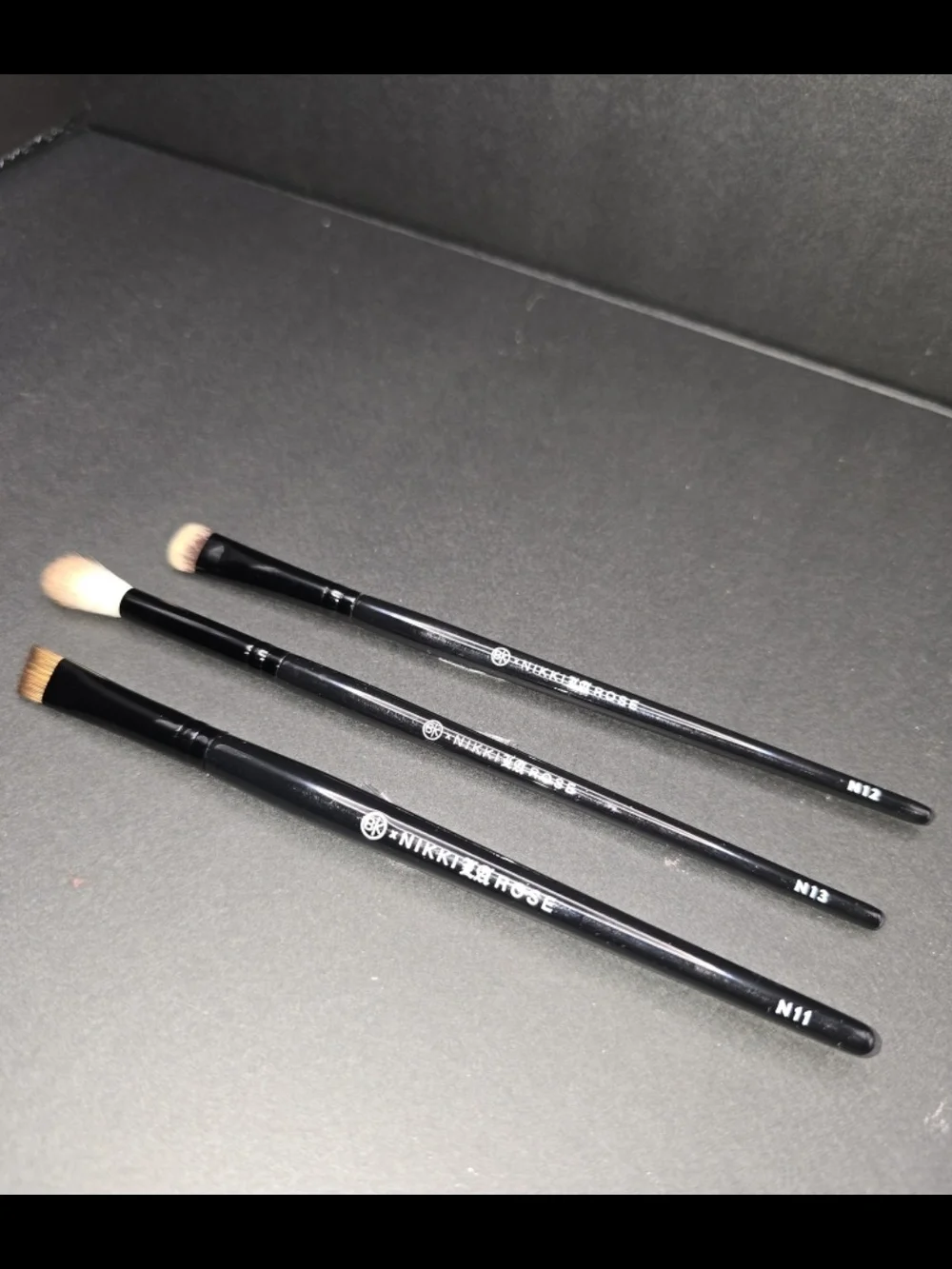 BK BEAUTY × Nikki LaRose 3-Piece Eye Brush Set **BRAND NEW!**